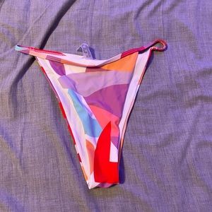 Colorful bikini bottom